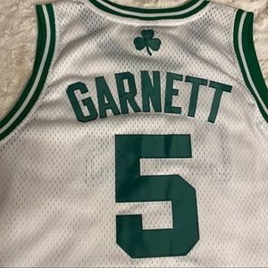 Kevin Garnett Boston Celtics Adidas Replica Home Jersey - XL
